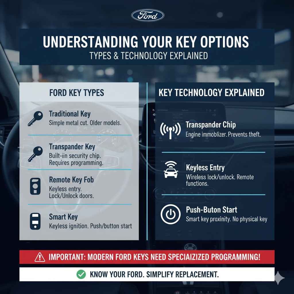 Understanding Your Ford Key Options
