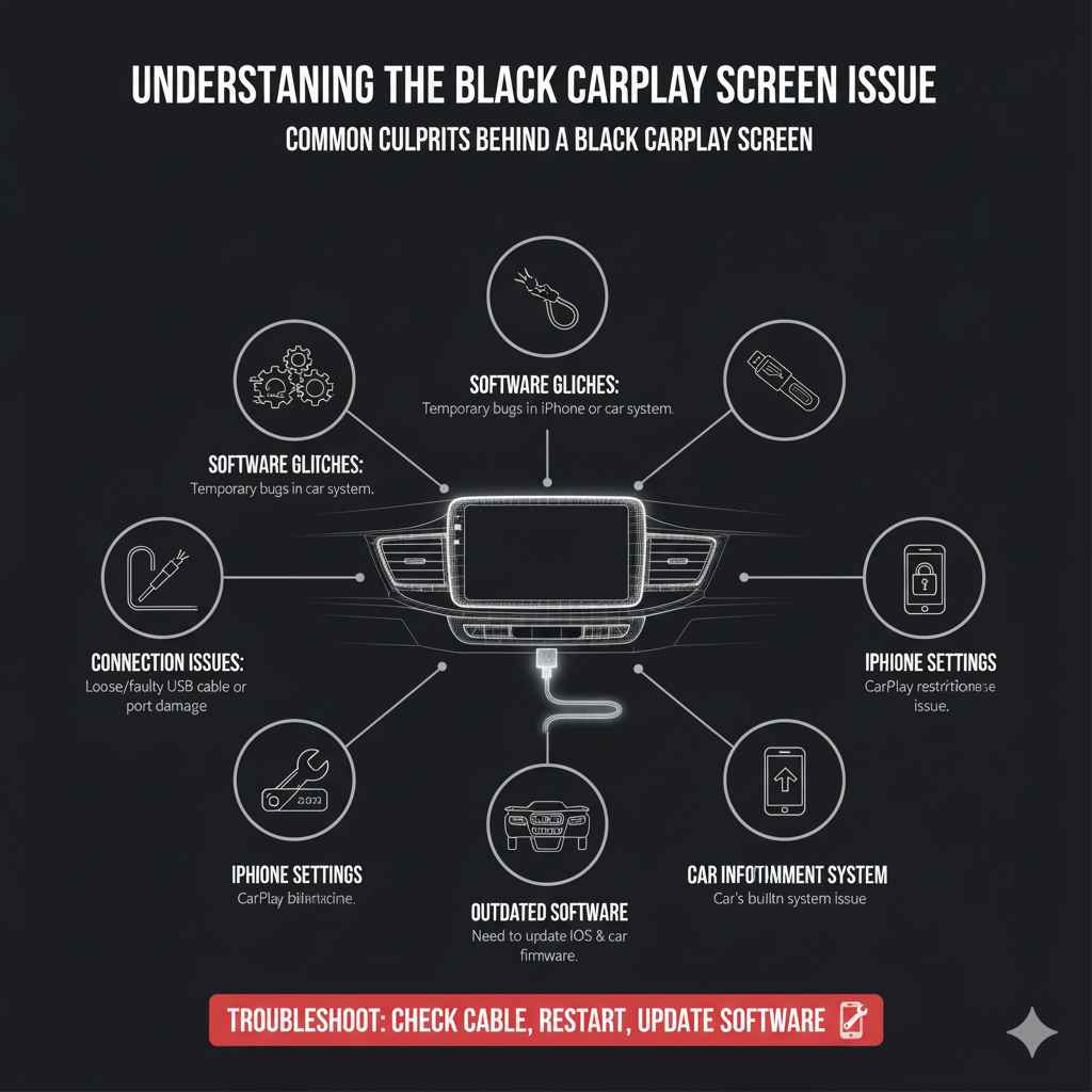 Understanding the Black CarPlay Screen Issue