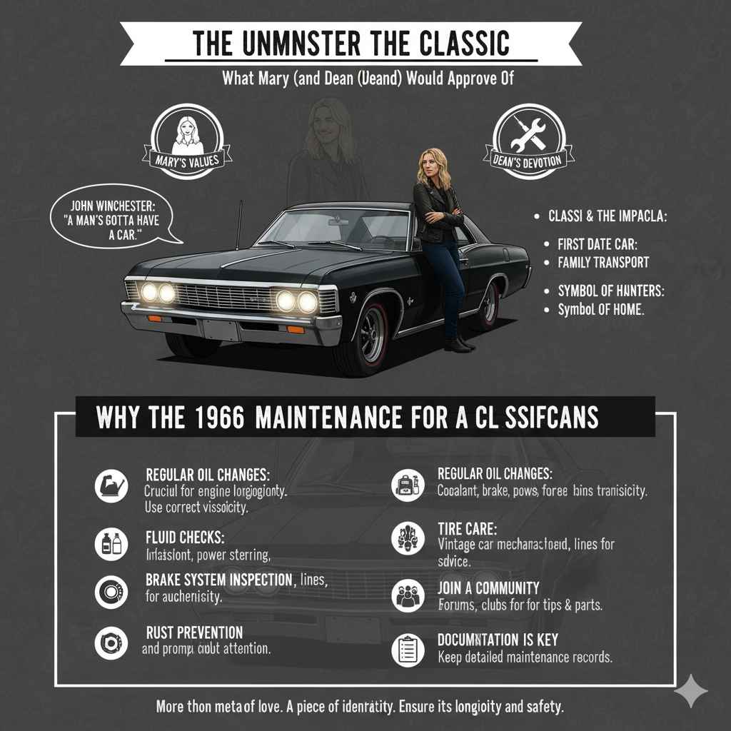 Mary Winchester and the 1967 Chevrolet 