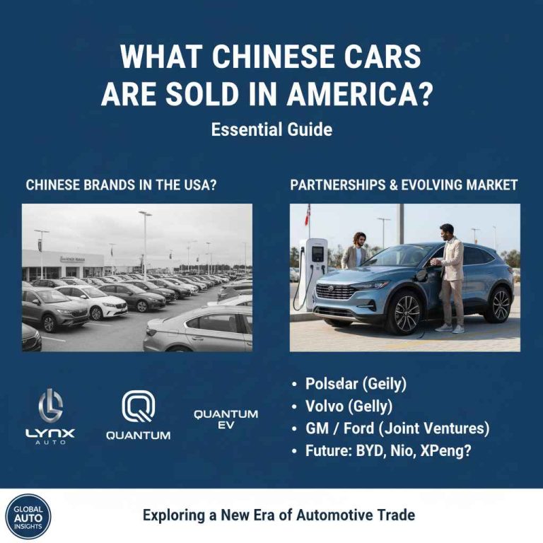What Chinese Cars Are Sold In America