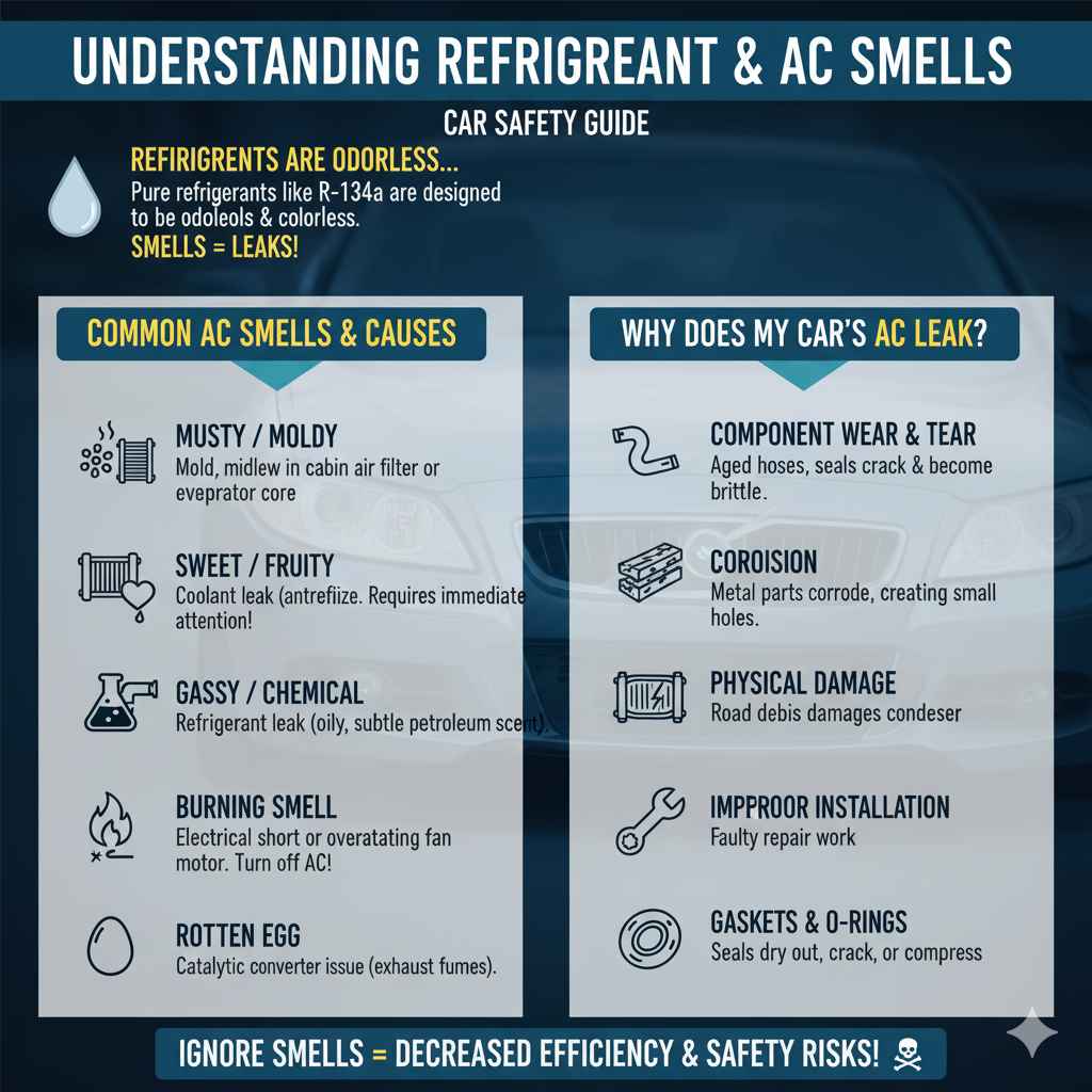 Understanding Refrigerant and AC Smells