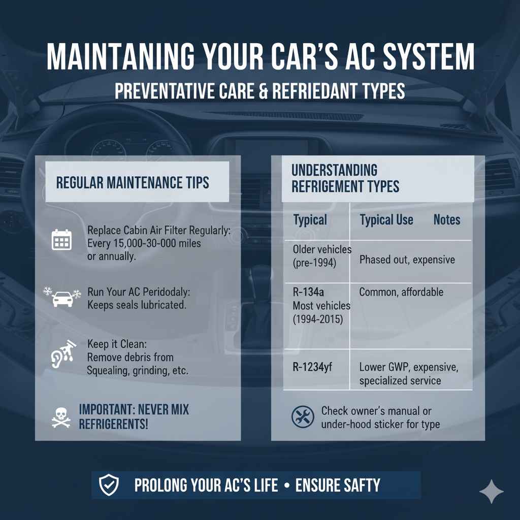 Maintaining Your Car's AC System