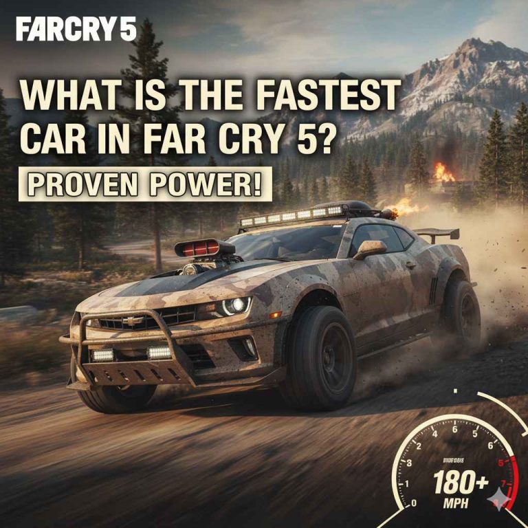 What Is The Fastest Car In Far Cry 5