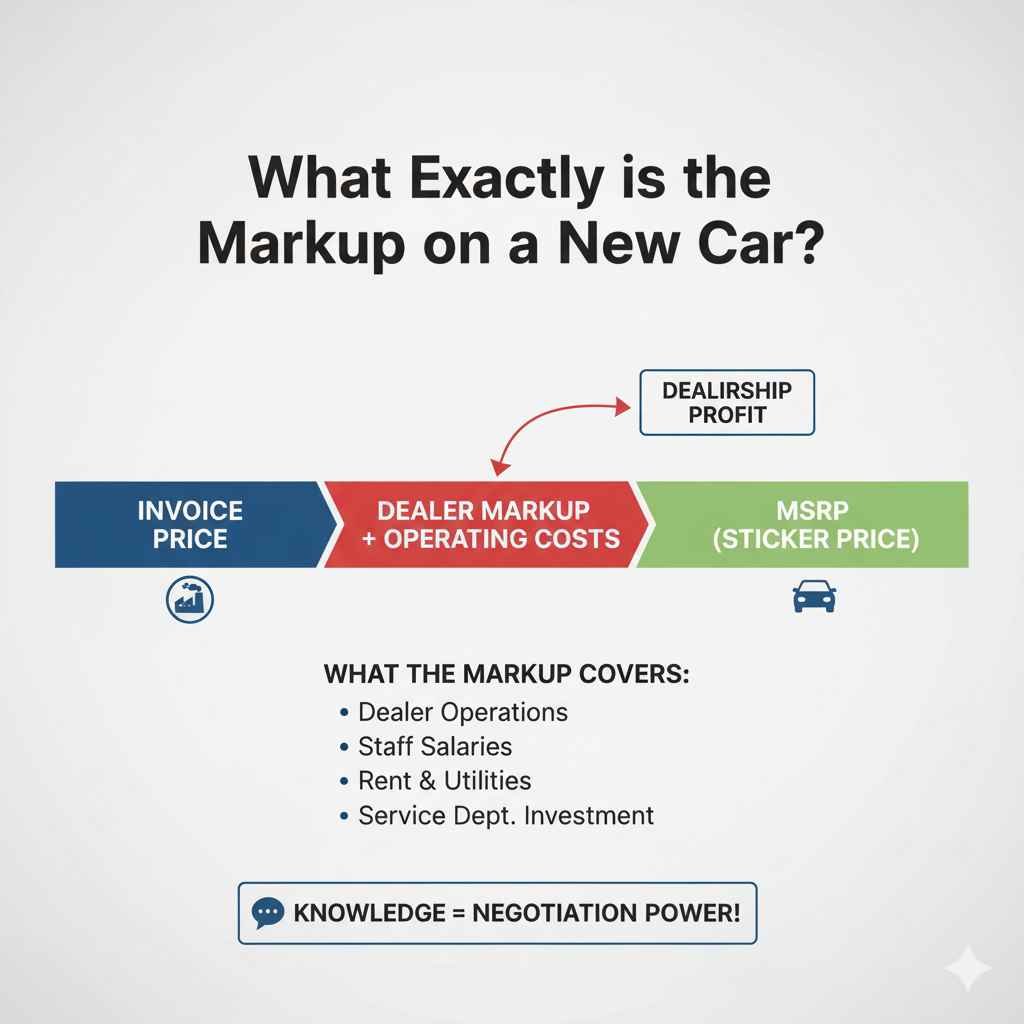 What Exactly is the Markup on a New Car