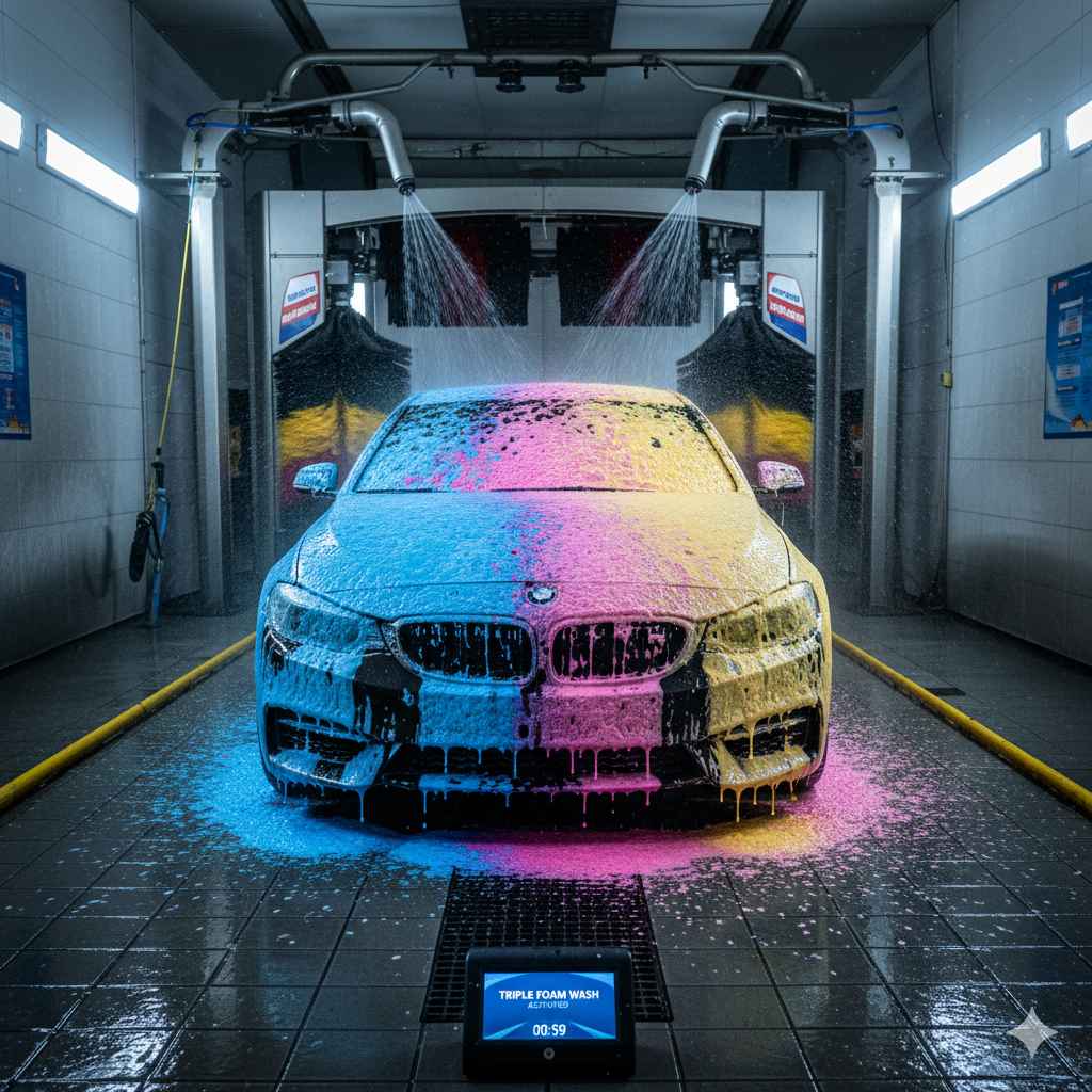 What Is Triple Foam Car Wash