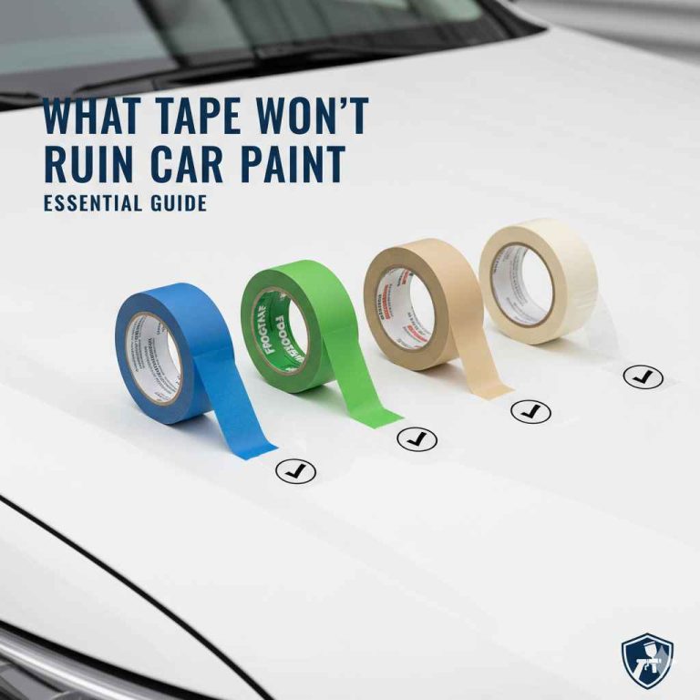 What Tape Won't Ruin Car Paint