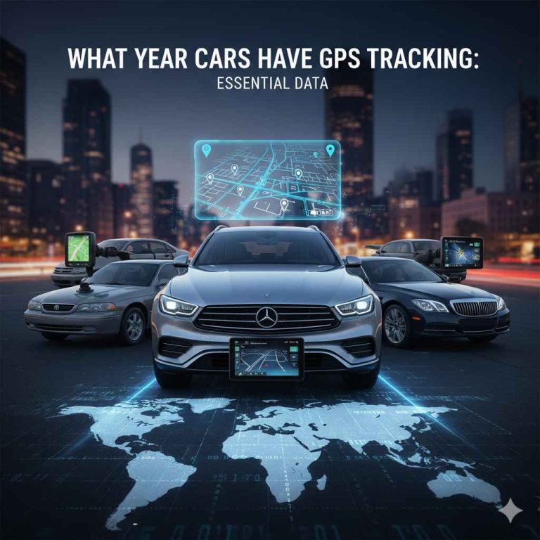 What Year Cars Have GPS Tracking