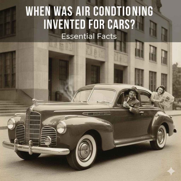When Was Air Conditioning Invented for Cars