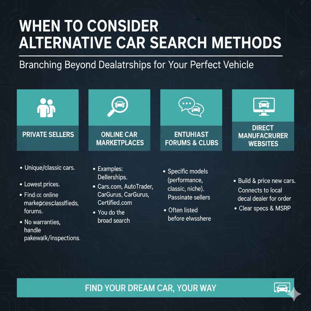 When to Consider Alternative Search Methods