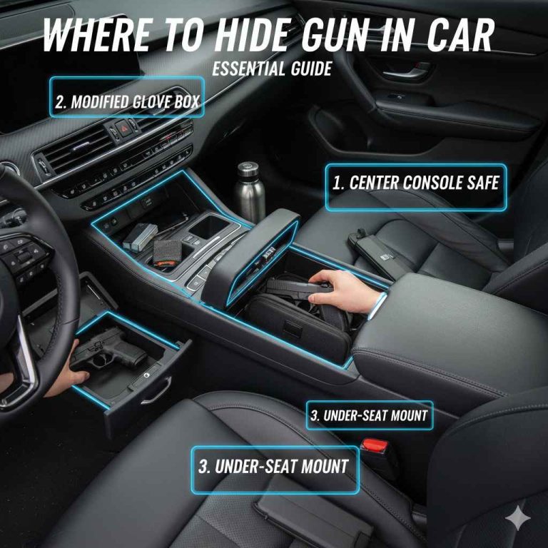 Where to Hide Gun in Car