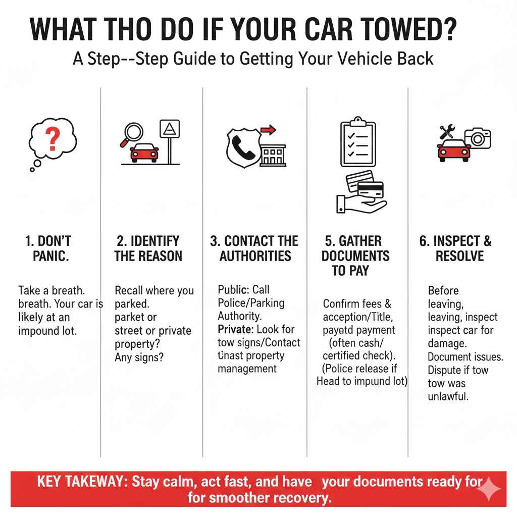 What to Do If Your Car Is Towed