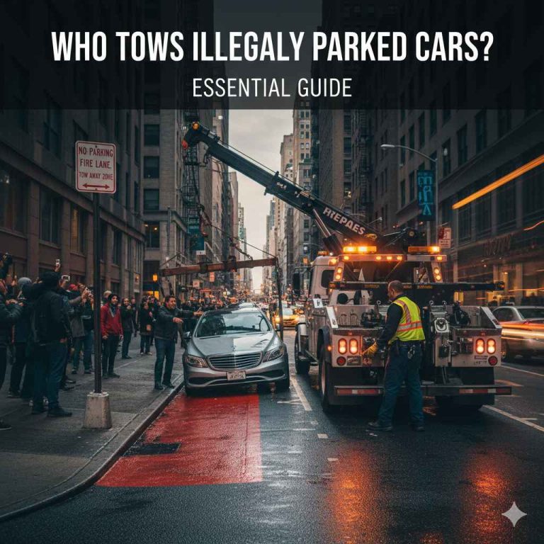 Who Tows Illegally Parked Cars