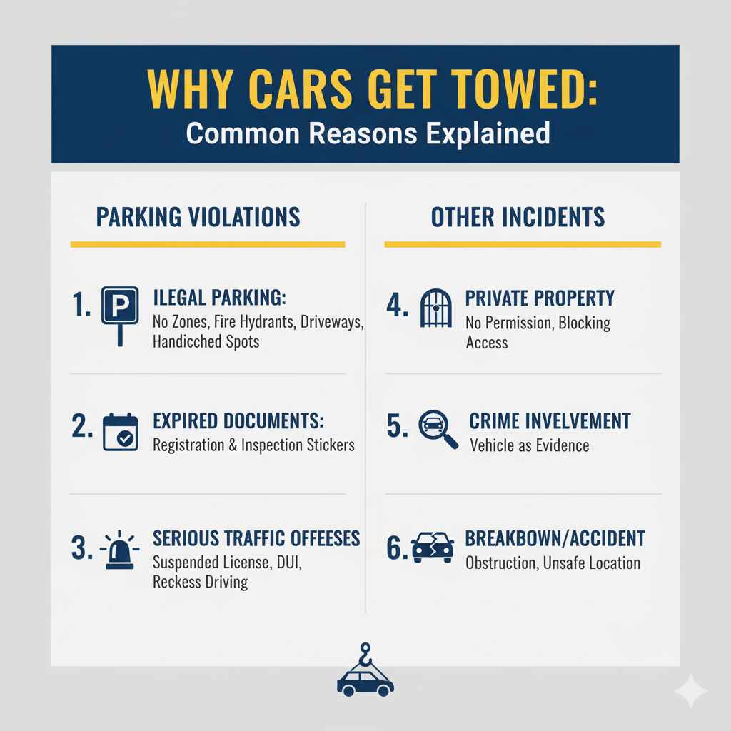 Why Cars Get Towed