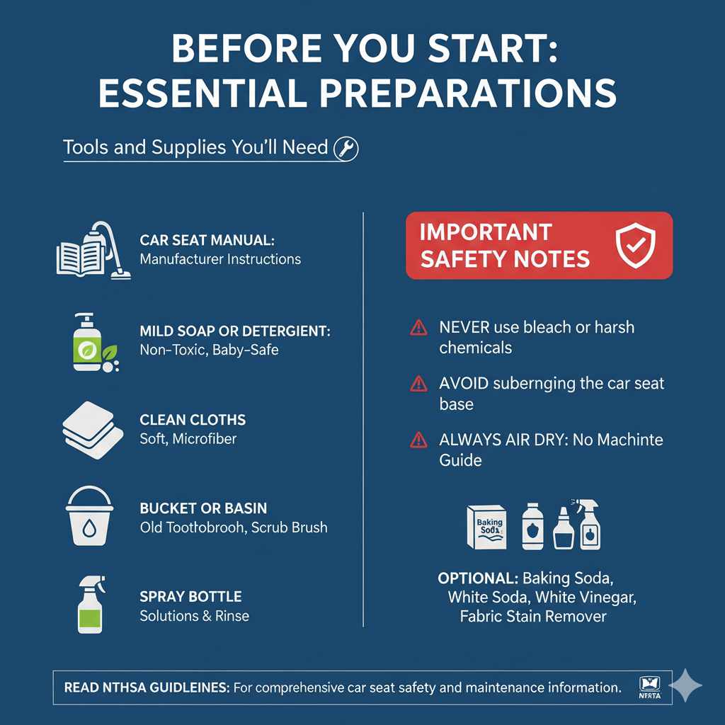 Why Cleaning Your Infant Car Seat Matters