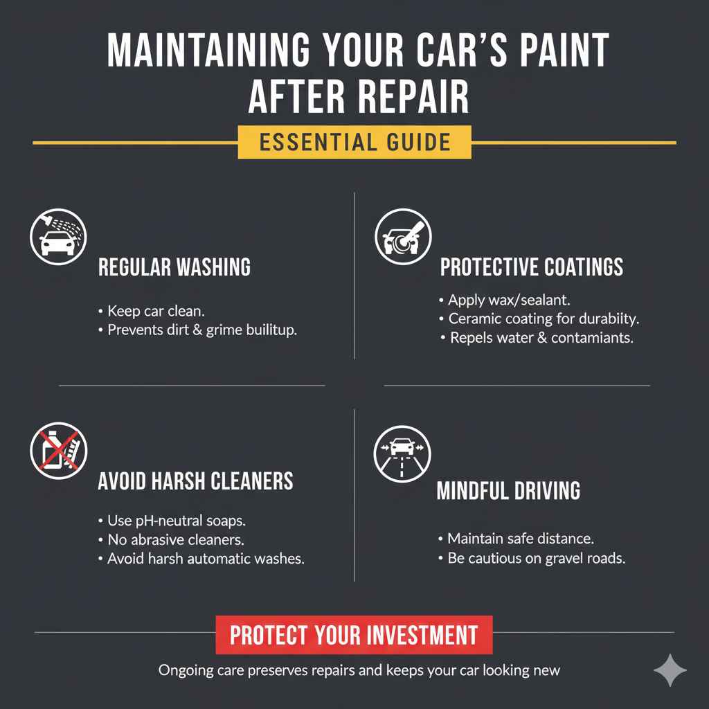 Maintaining Your Car's Paint After Repair