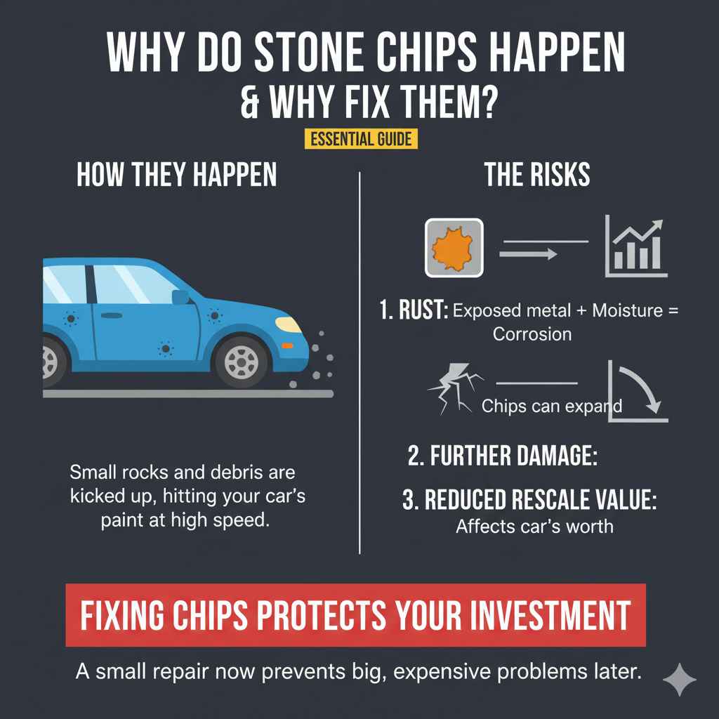 Why Do Stone Chips Happen and Why Fix Them