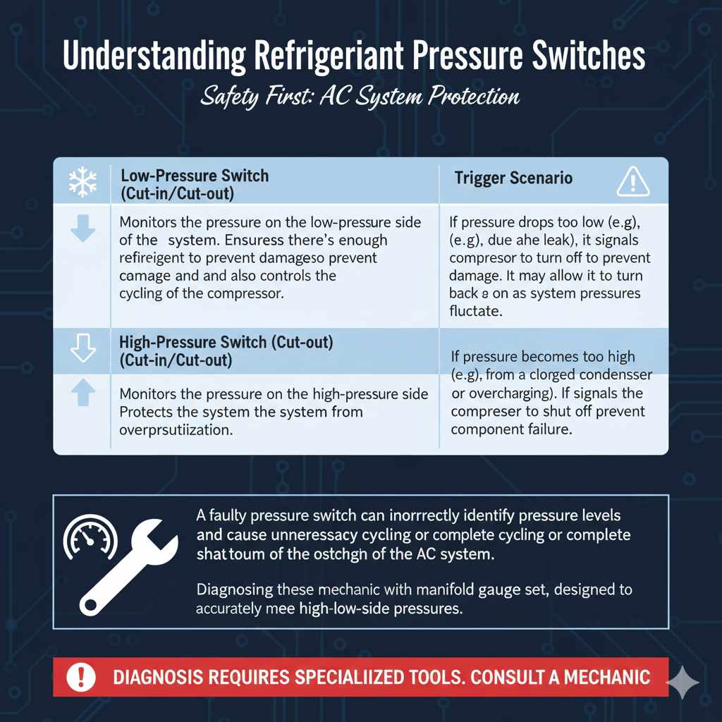 Understanding Refrigerant Pressure Switches