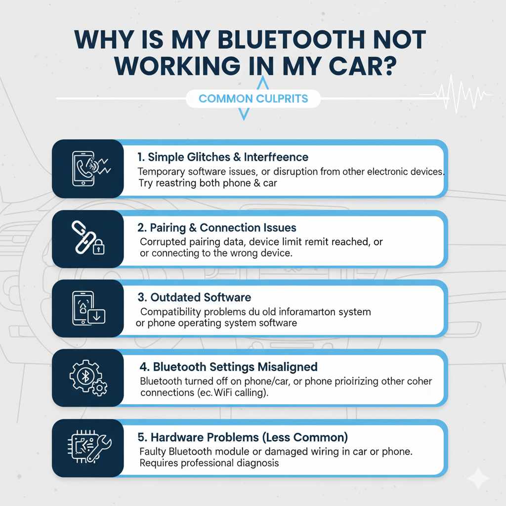 Why Is My Bluetooth Not Working In My Car