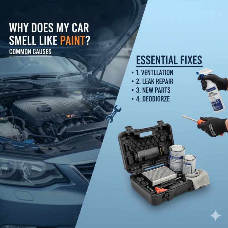 Why Does My Car Smell Like Paint