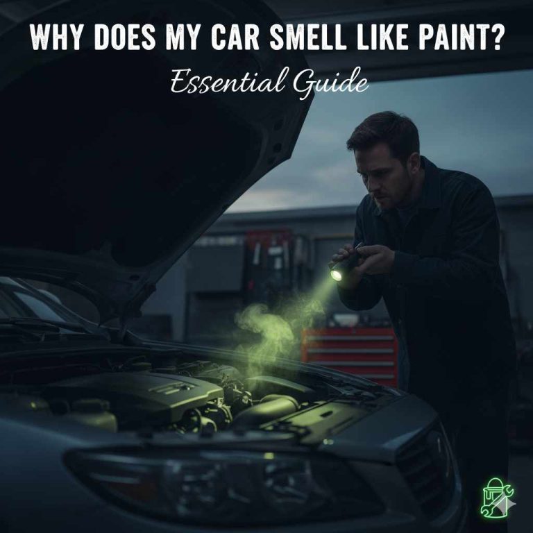 Why Does My Car Smell Like Paint