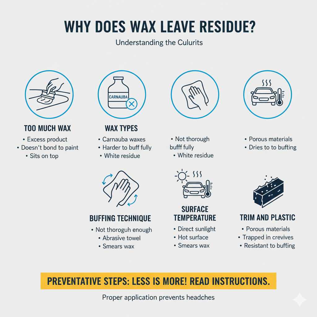 Why Does Wax Leave Residue