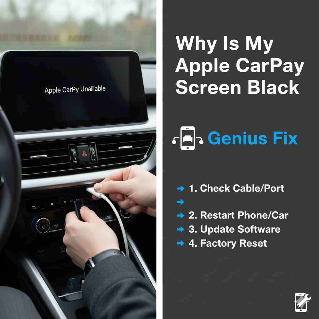 Why Is My Apple CarPlay Screen Black