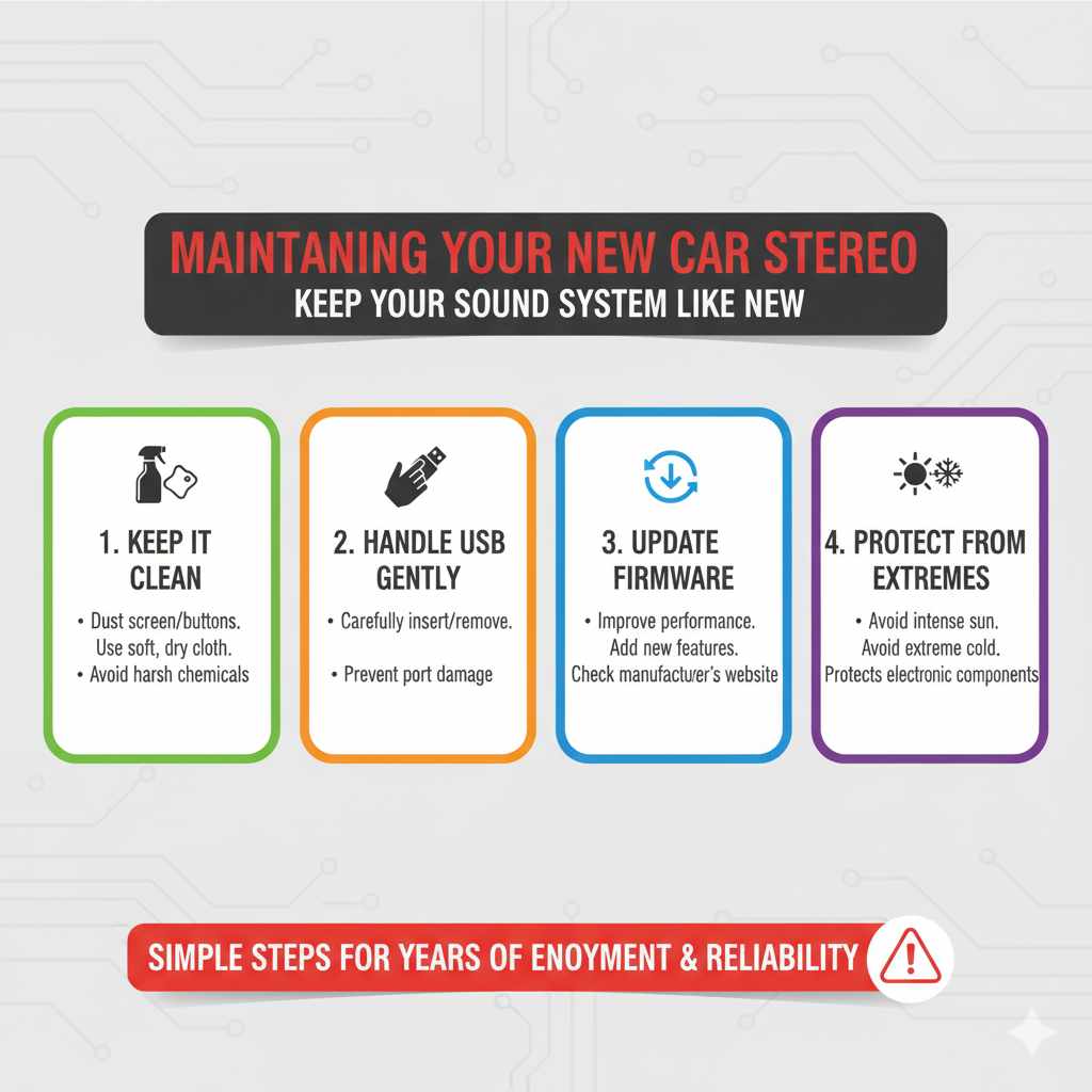 Maintaining Your New Car Stereo