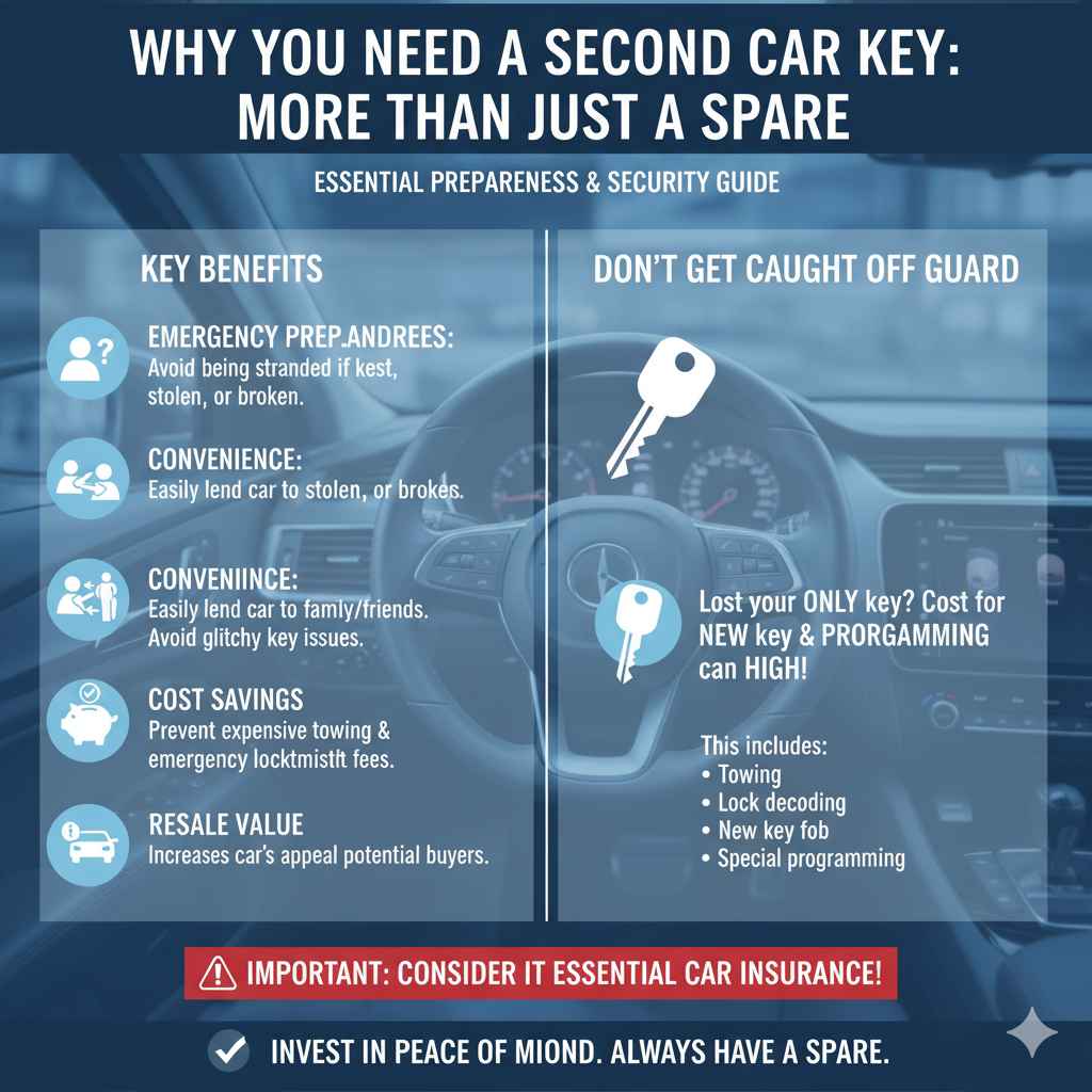 Why You Need a Second Car Key