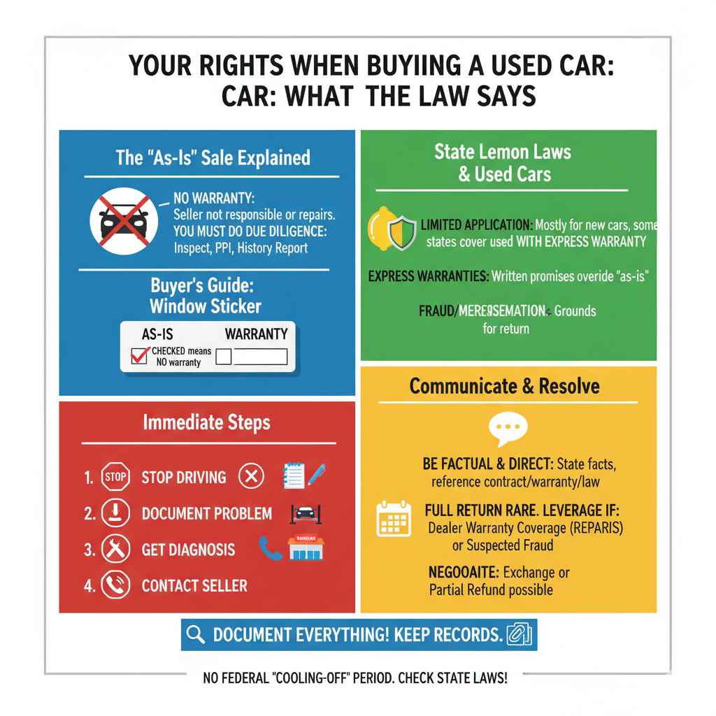 Your Rights When Buying a Used Car