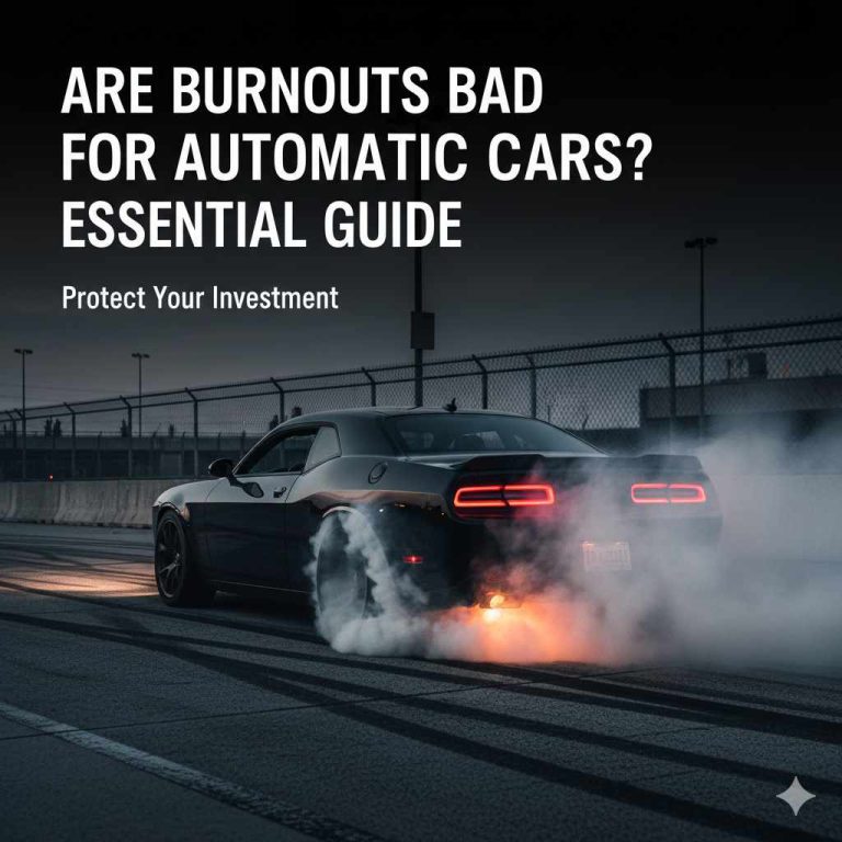 Are Burnouts Bad for Automatic Cars