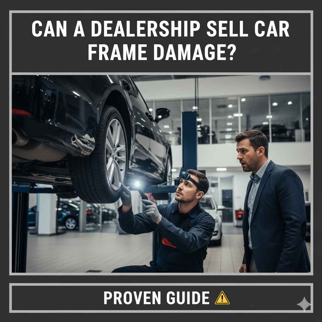 Can A Dealership Sell Car Frame Damage