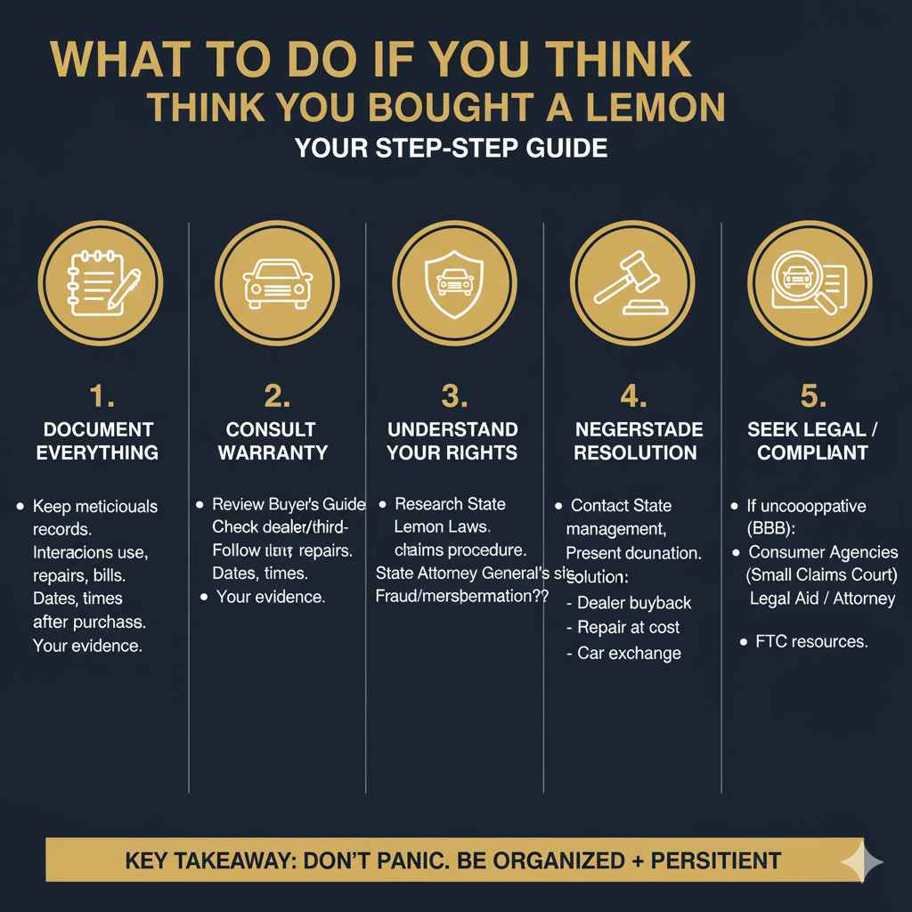 What to Do If You Think You Bought a Lemon