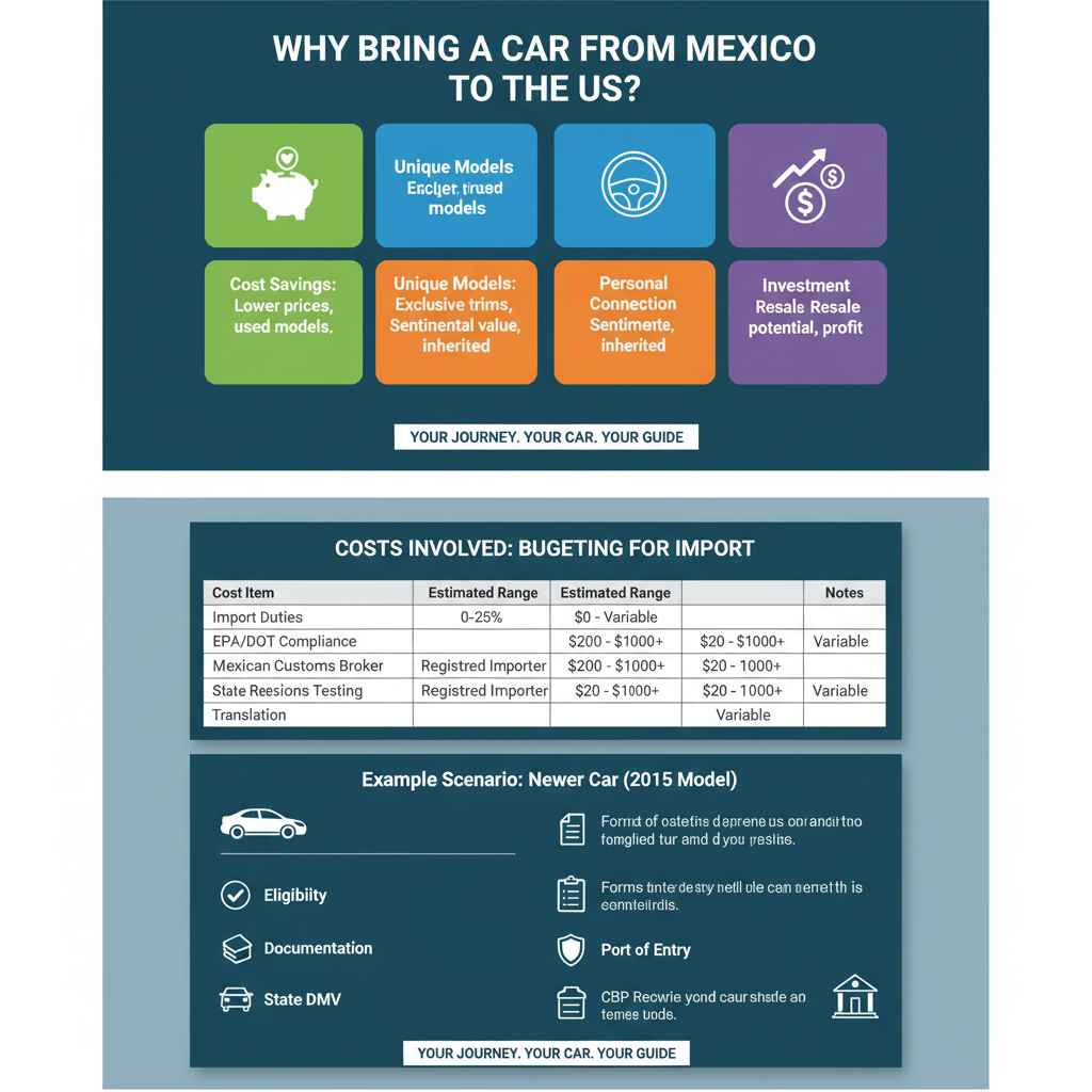 Key Steps: Bringing Your Car From Mexico to the US