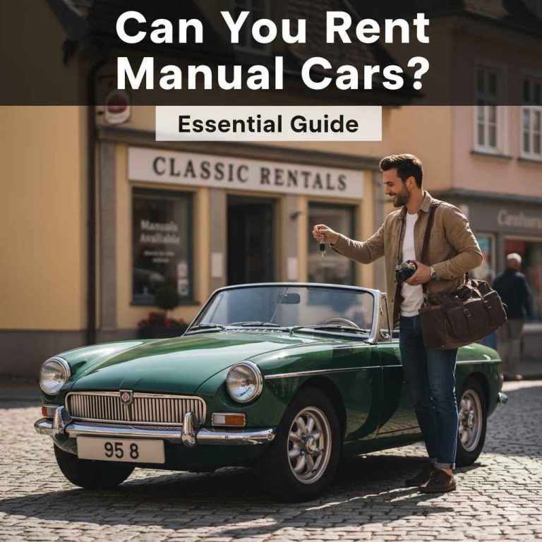 Can You Rent Manual Cars