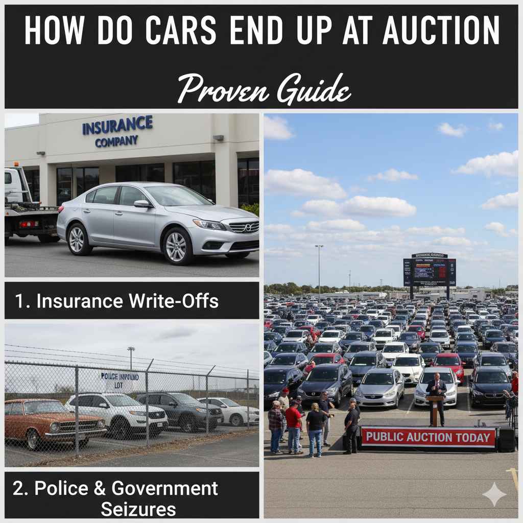 How Do Cars End Up at Auction