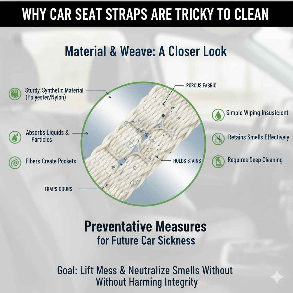 Why Car Seat Straps Are Tricky to Clean