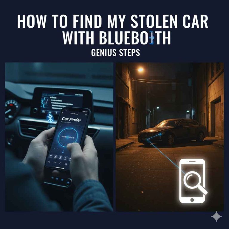 How To Find My Stolen Car with Bluetooth