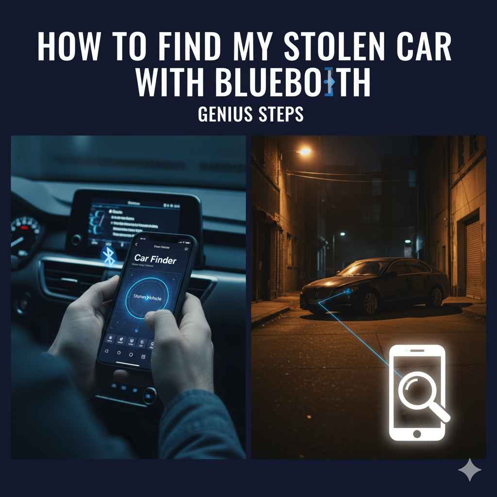 How To Find My Stolen Car with Bluetooth