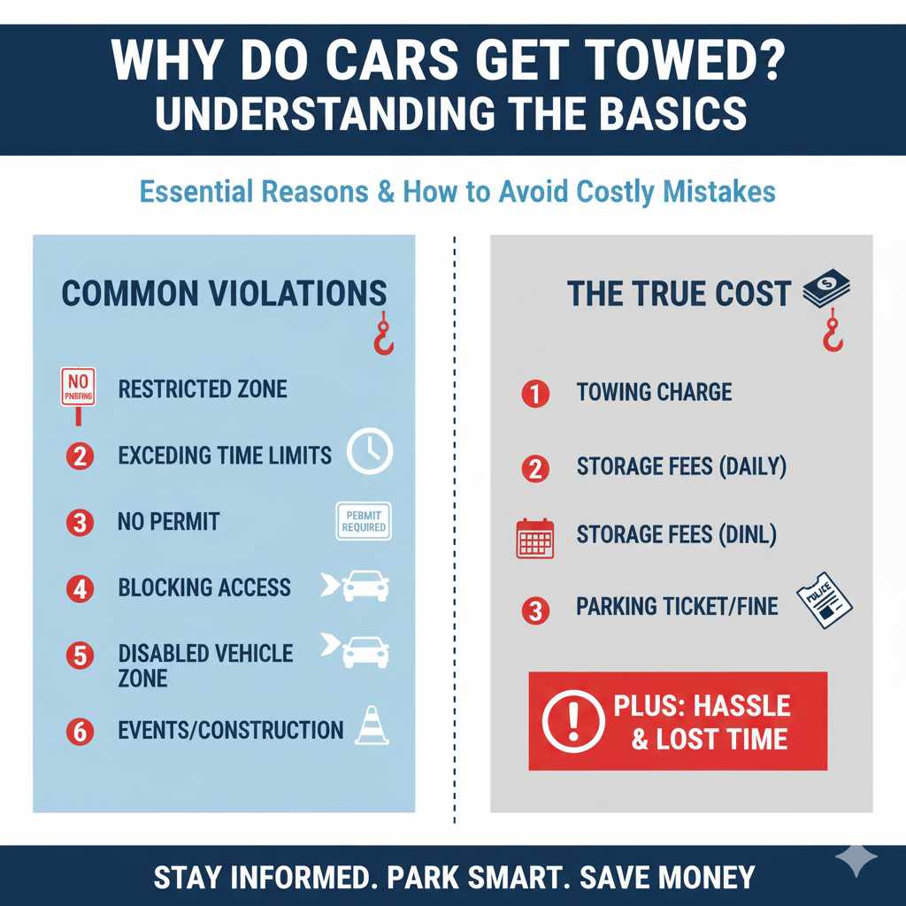 Why Do Cars Get Towed