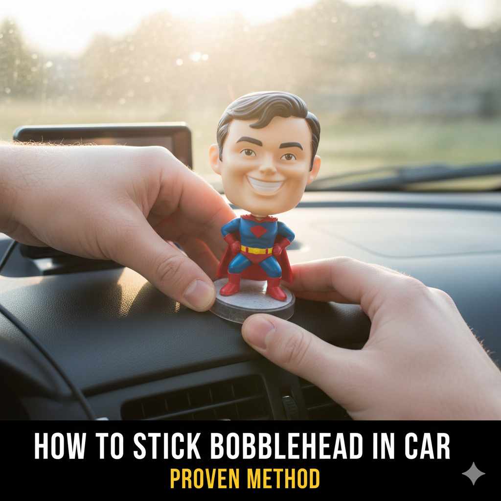 How To Stick Bobblehead In Car