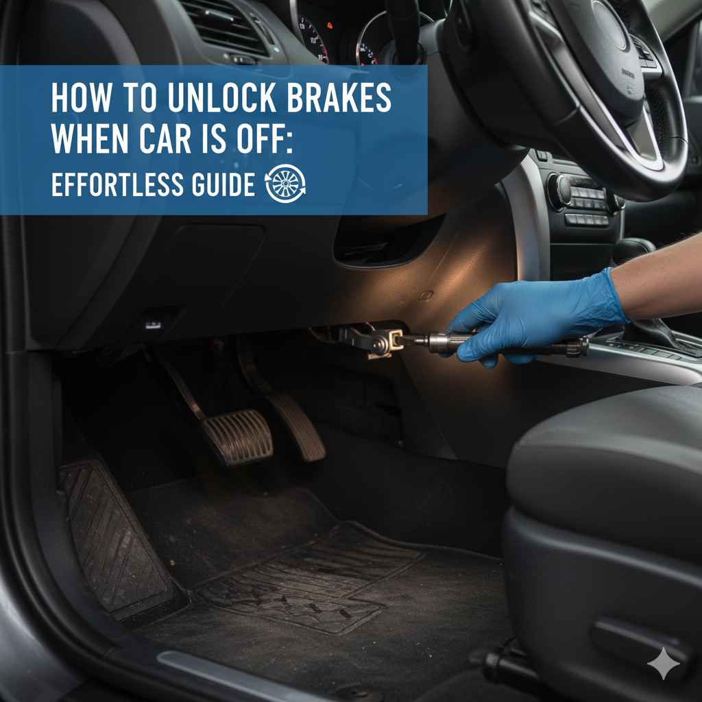 How To Unlock Brakes When Car Is Off