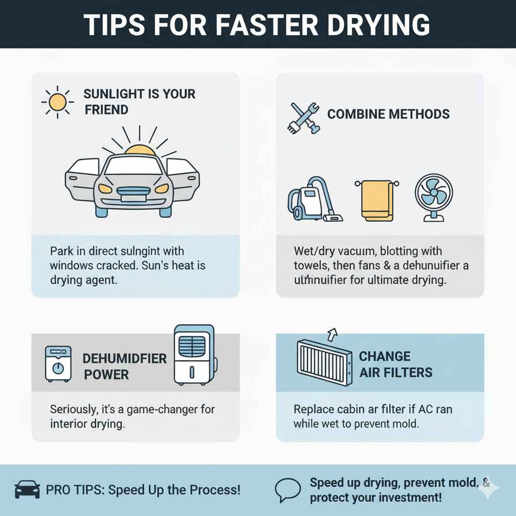Tips for Faster Drying