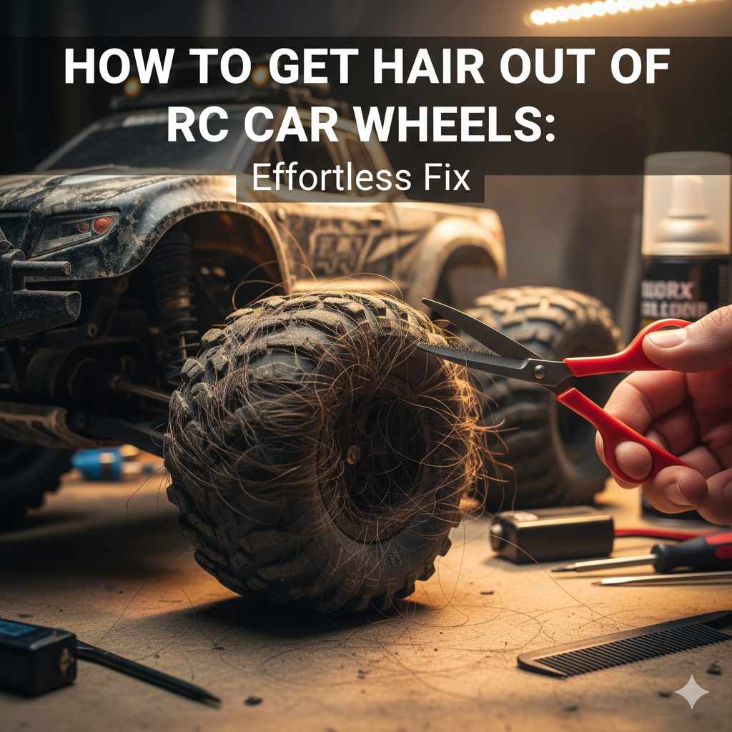 How to Get Hair Out of RC Car Wheels