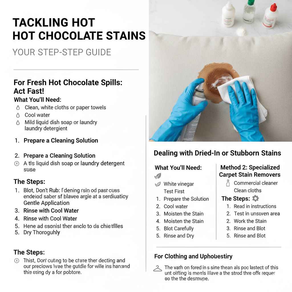 Tackling Hot Chocolate Stains