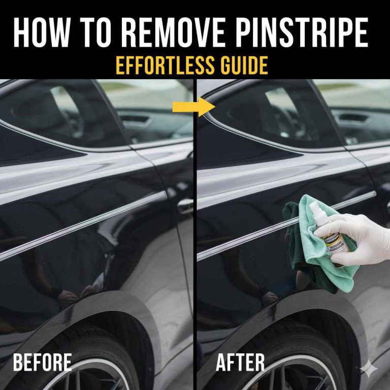 How to Remove Pinstripe