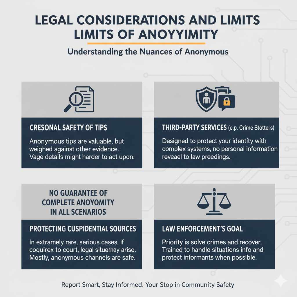 Legal Considerations and Limits of Anonymity