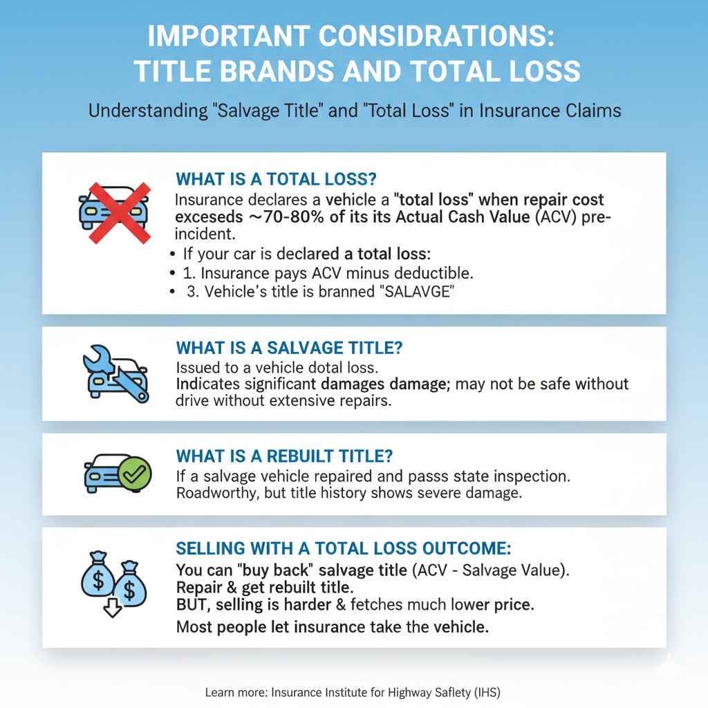 Important Considerations: Title Brands and Total Loss