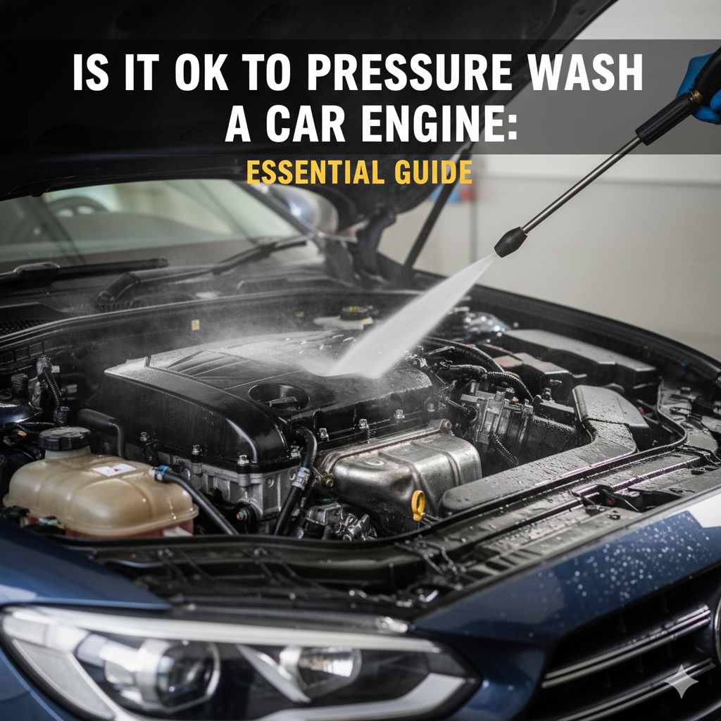 Is It Ok To Pressure Wash A Car Engine