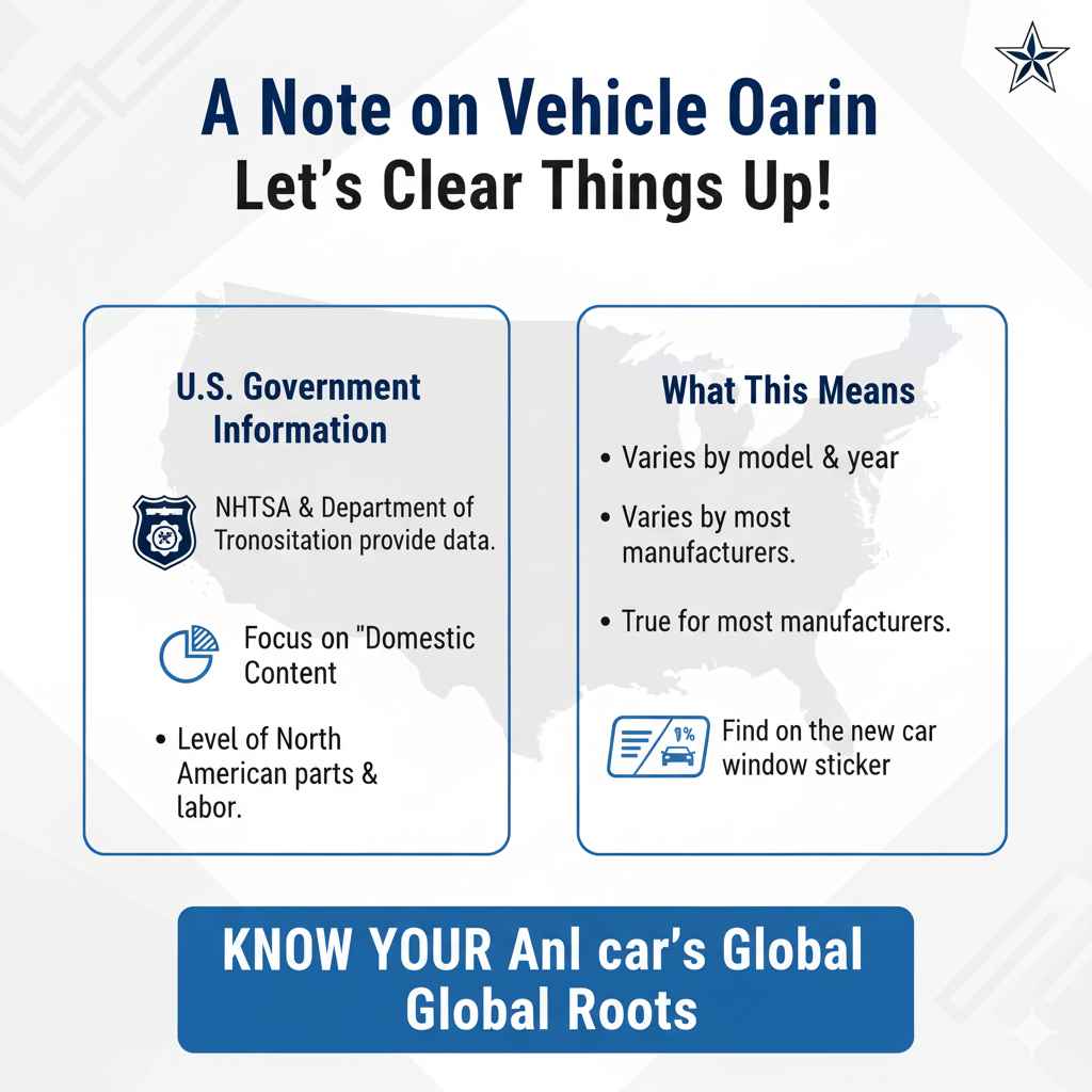 A Note on Vehicle Origin Labels