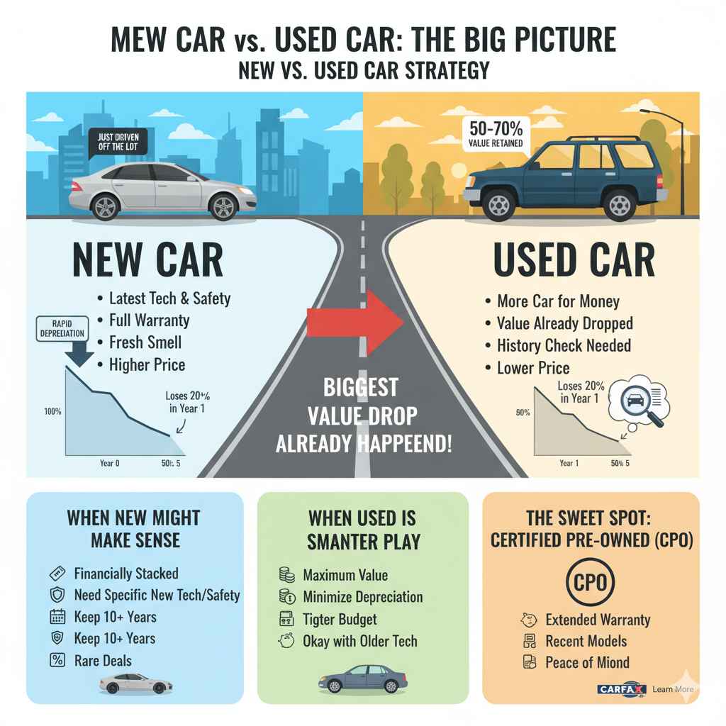 New Car vs. Used Car